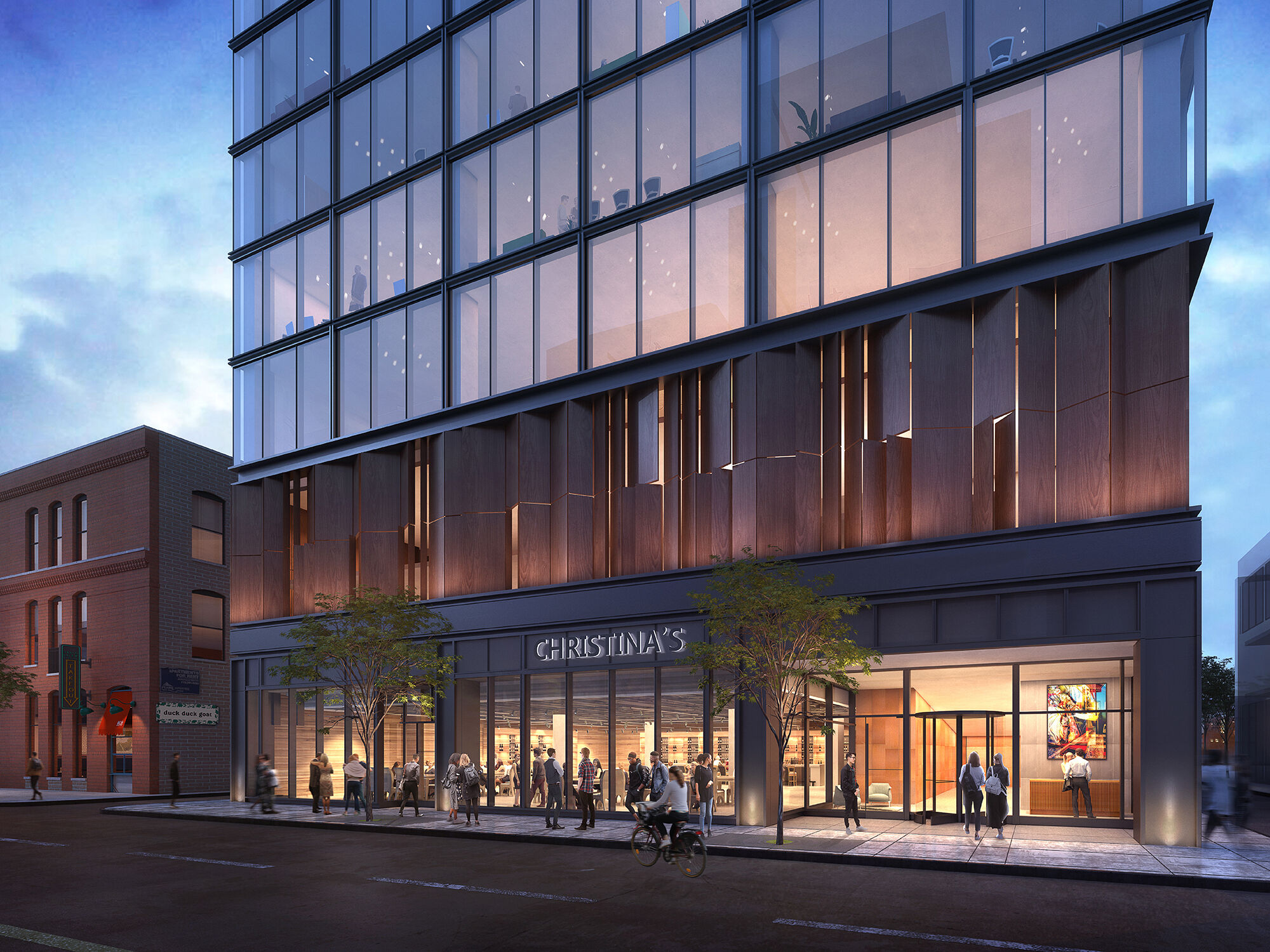 Street Level Retail and Lobby